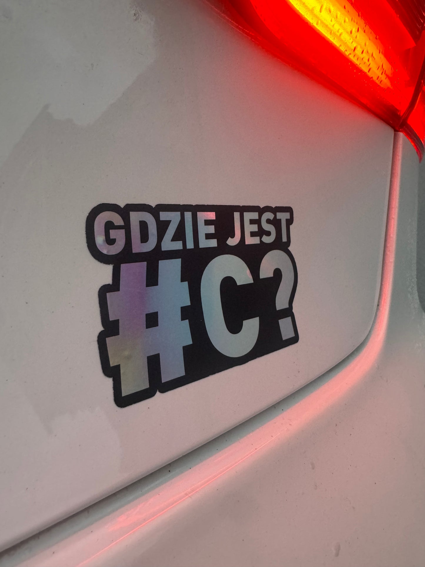 Wlepa Gdzie jest C?