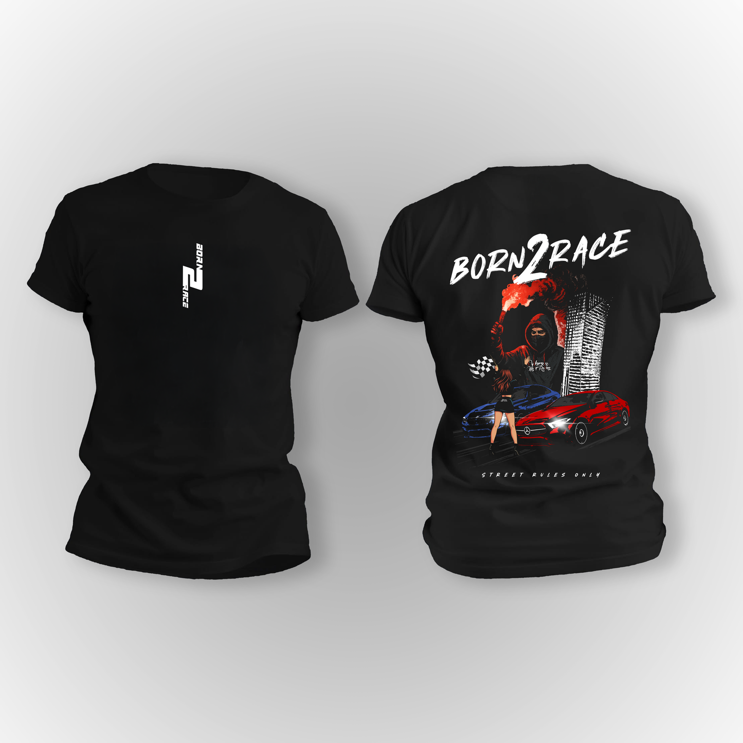 Koszulka "BORN2RACE" by WNR
