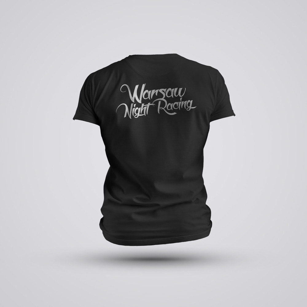 Klasyczna koszulka Warsaw Night Racing