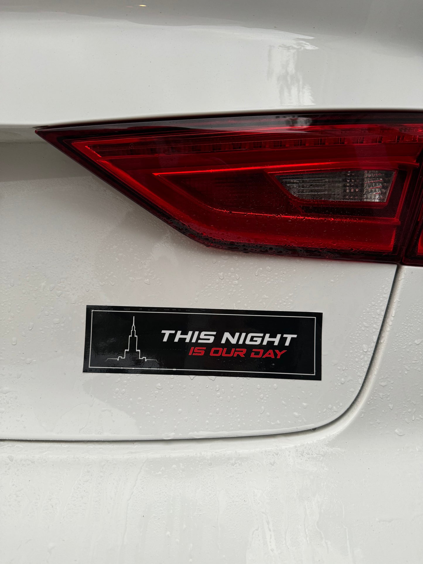 Wlepa THIS NIGHT IS OUR DAY